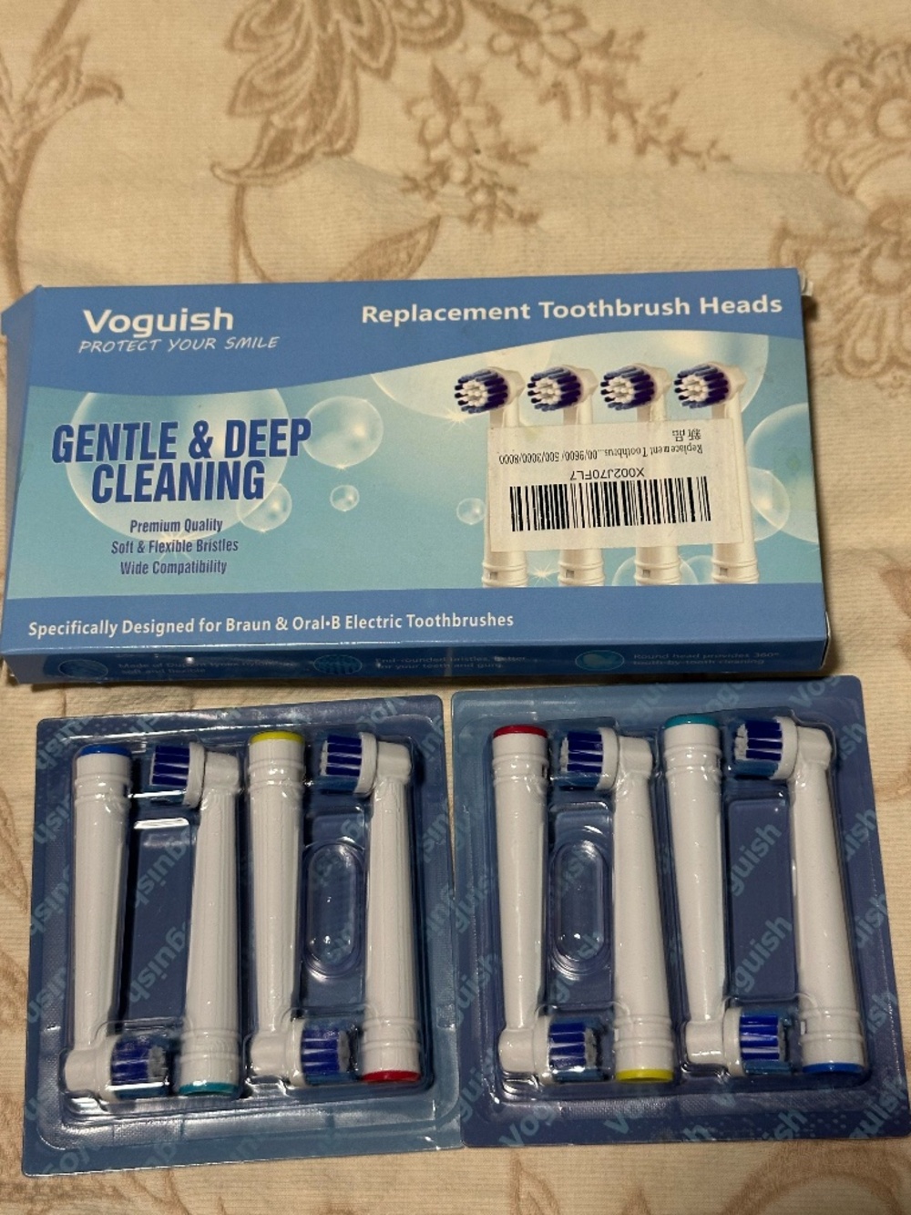 NEW replacement toothbrush heads